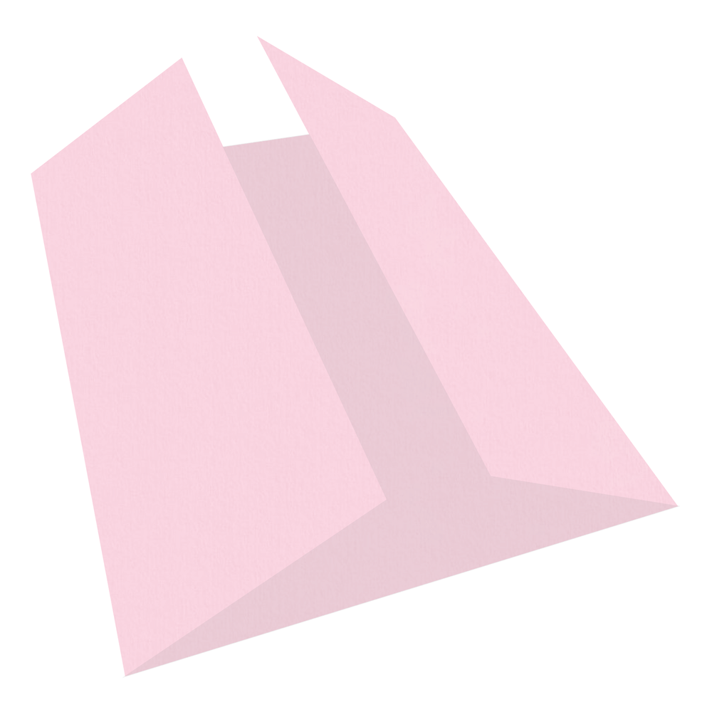 Colorplan Candy Pink Gate Fold Cards 