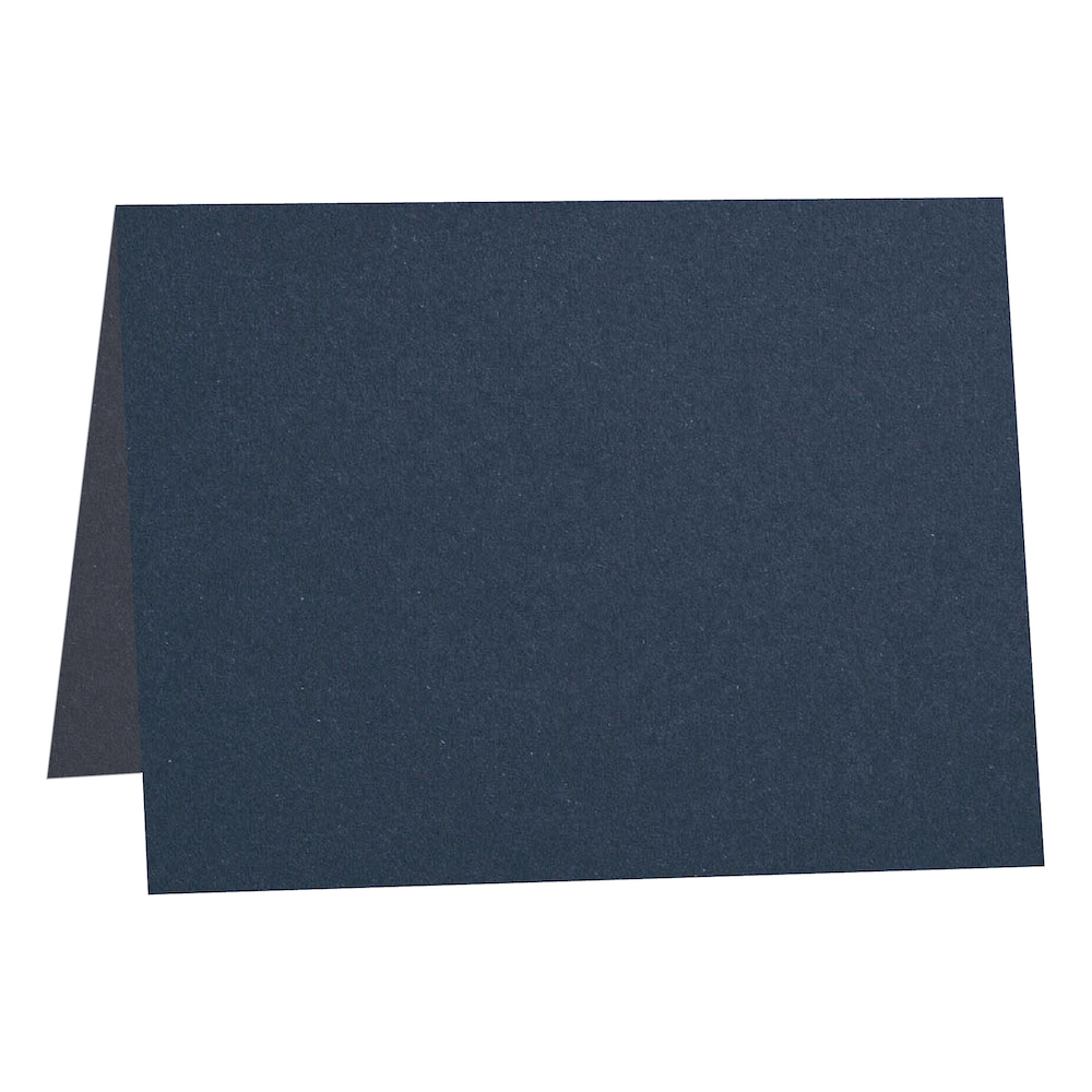 Materica Cobalt half-fold blank cards