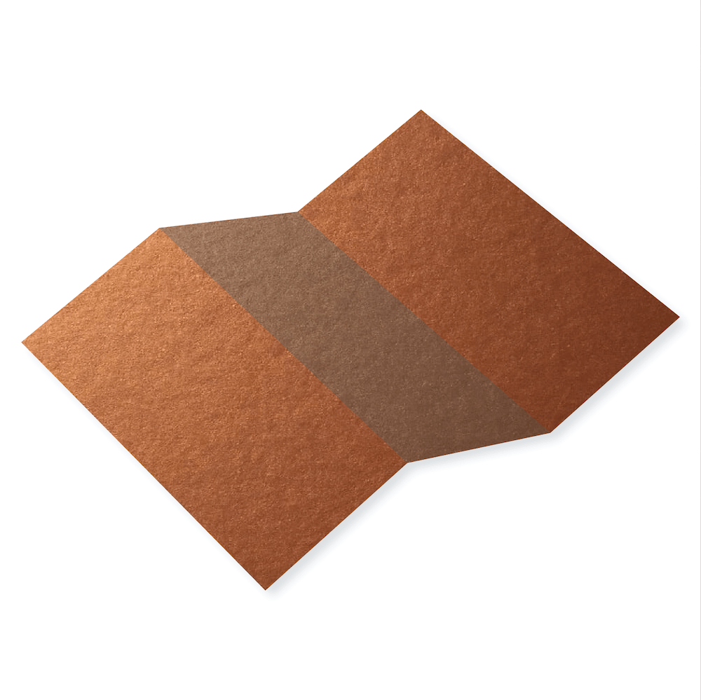 Stardream Copper Tri Fold Card