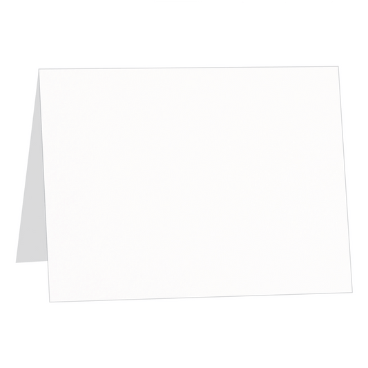 Colorplan Bright White  Folded Cards