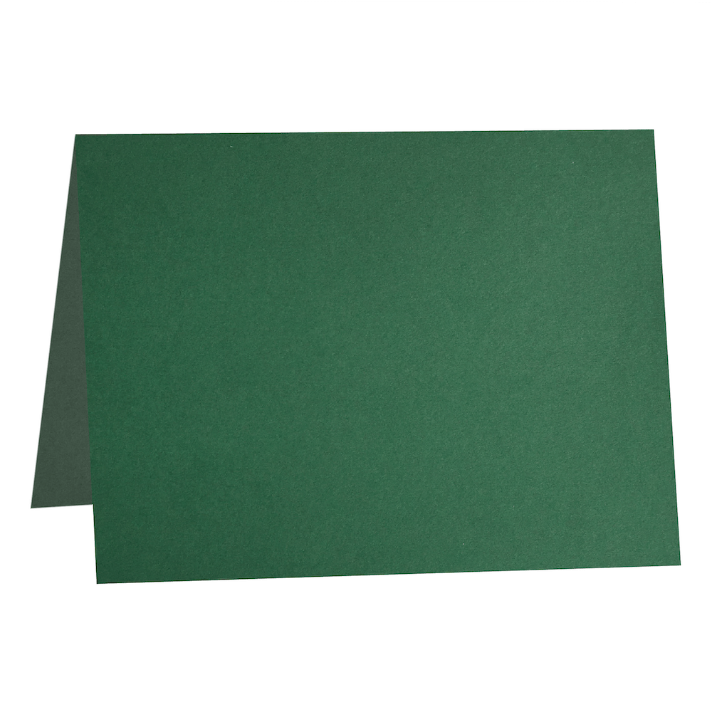 Colorplan Forest Green  Folded Cards