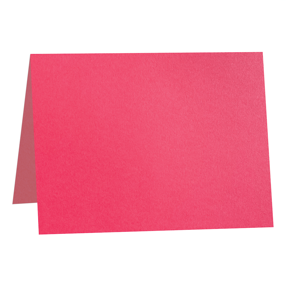 Colorplan Hot Pink  Folded Cards