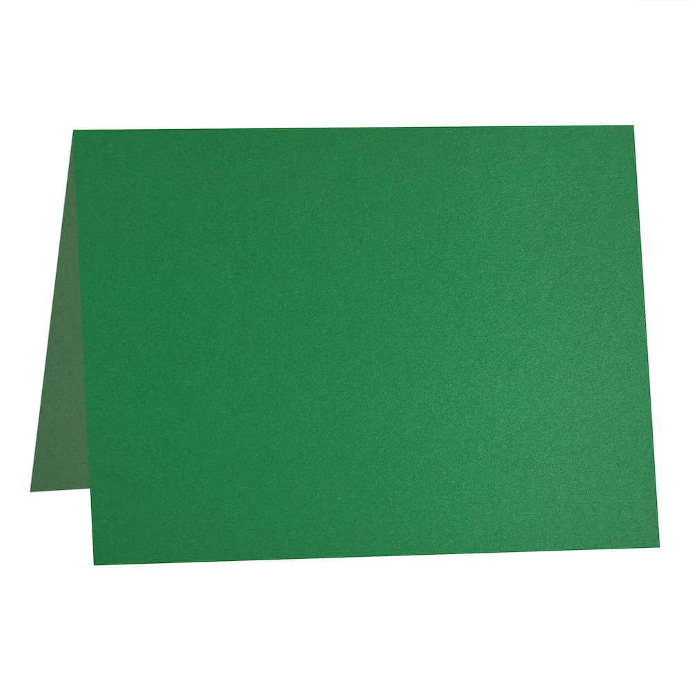 Colorplan Lockwood Green  Folded Cards