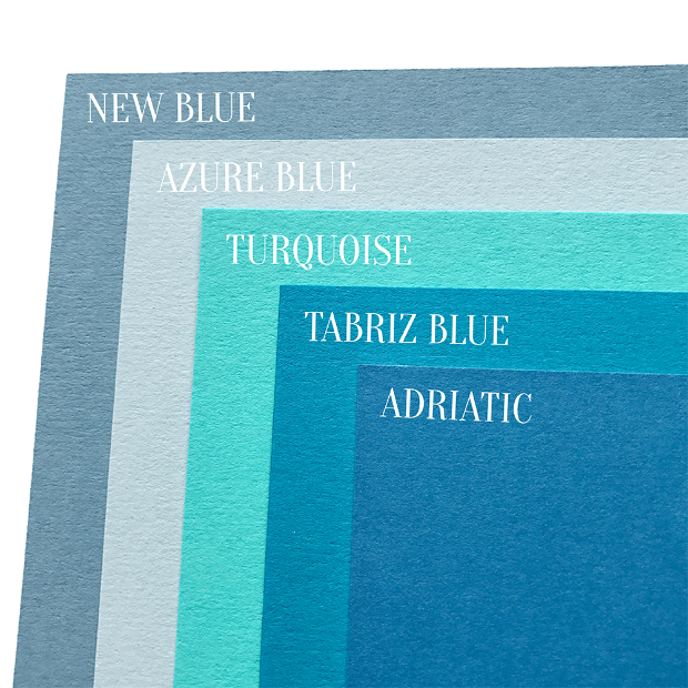 Azure Blue 65lb 8.5x 11 Cardstock by Colorplan – Inspired By Blue