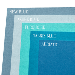 Azure Blue Card Stock - 25 x 38 in 100 lb Cover Vellum