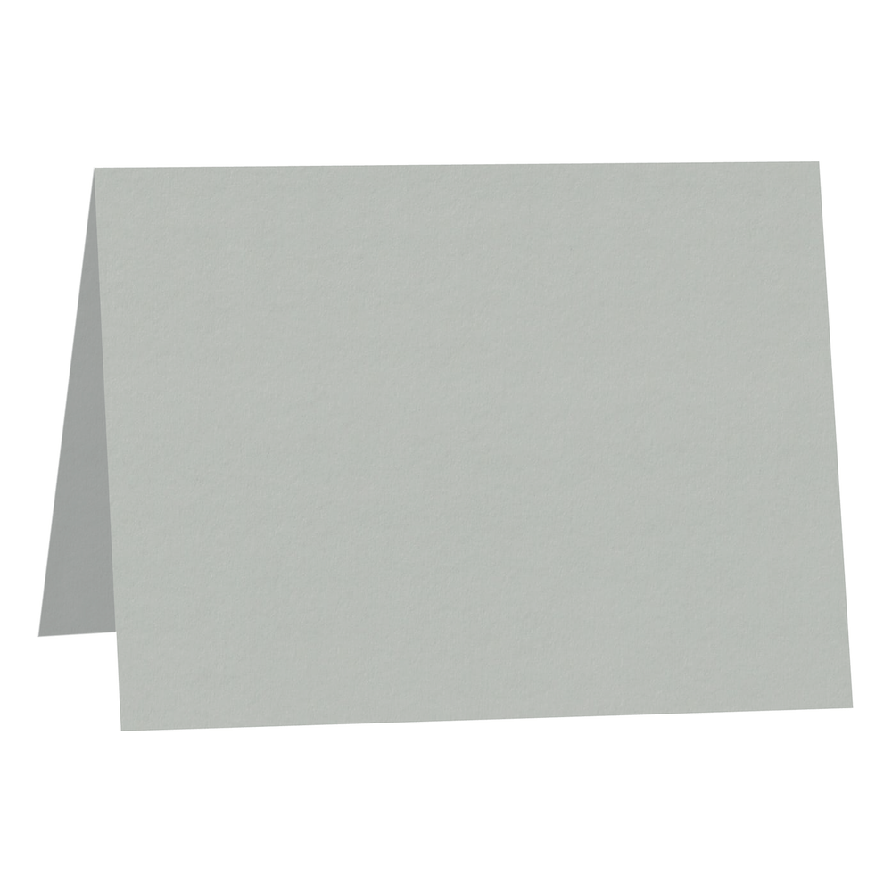 Colorplan Real Grey  Folded Cards