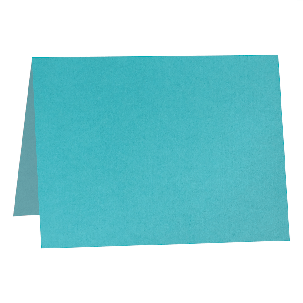 Colorplan Turquoise  Folded Cards