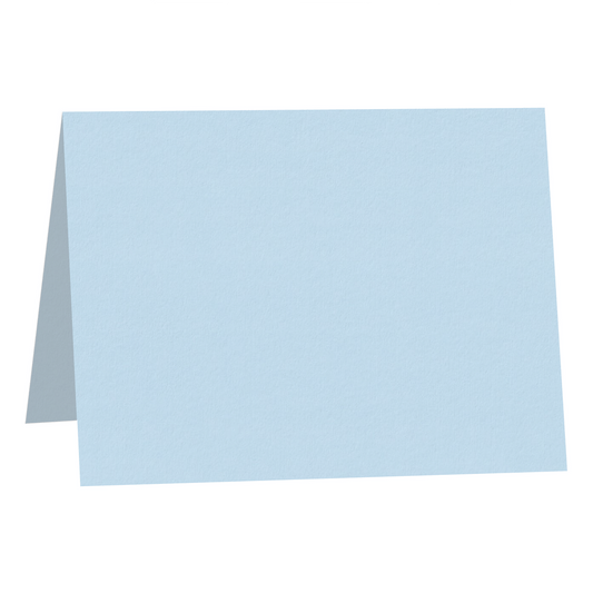 Colorplan Azure Blue Folded Place Cards