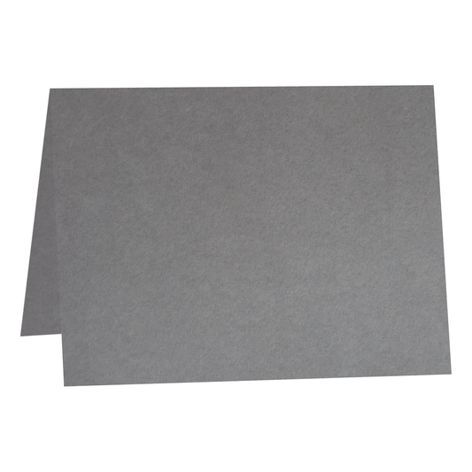 Colorplan Smoke Grey Folded Place Cards