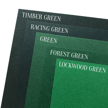 Timber Green Cardstock  | Solid-Core Recycled