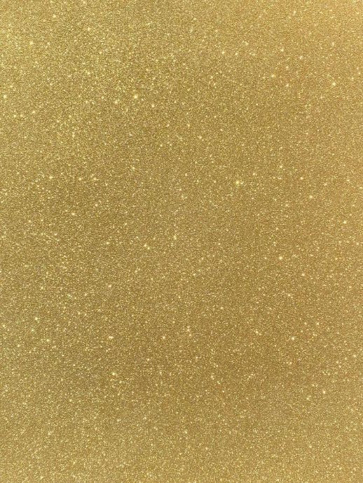 Gold Diamond Print Inkjet Glitter Cardstock