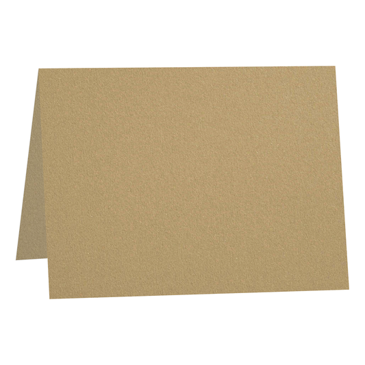 Materical Kraft Folded Place Cards