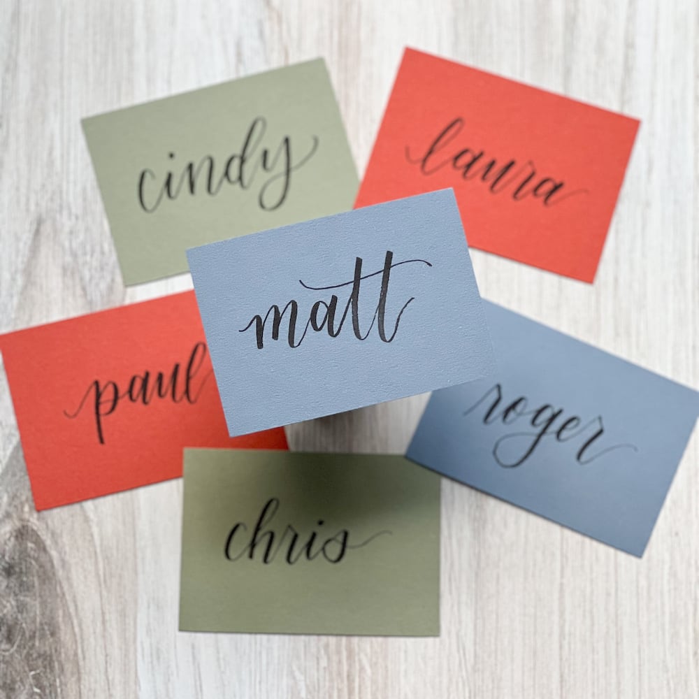Materica Place Card Collection