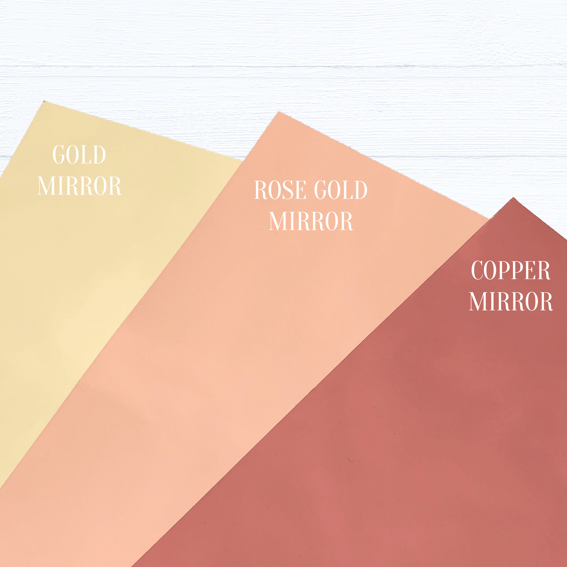 Copper MirriCard Mirror Cardstock