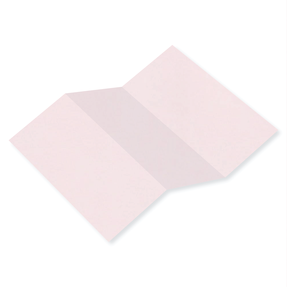 Sirio Color Nude Tri Fold Card