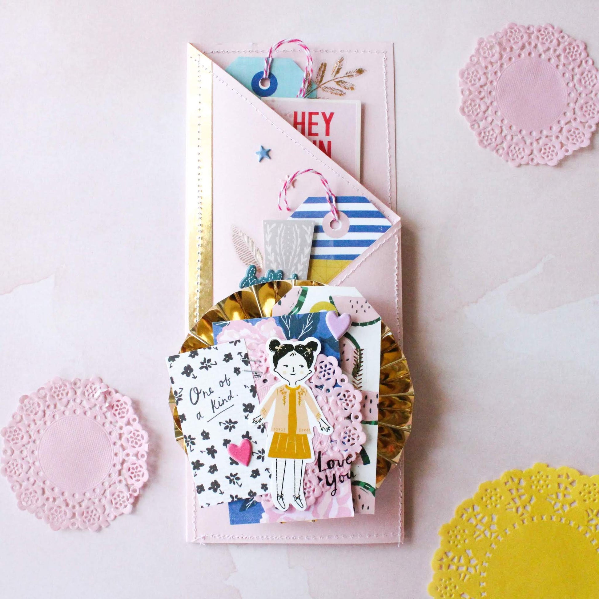 Pink Lemonade Pop-Tone | Solid-Core Cardstock Paper | Flat Shipping