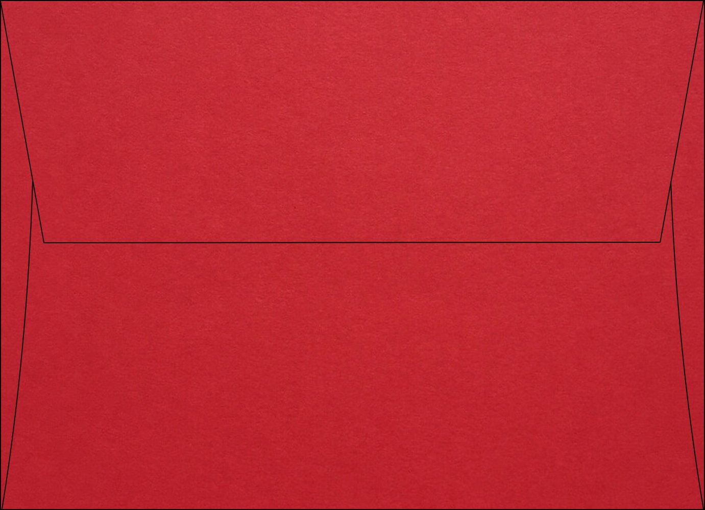  Red Hot | Pop-Tone Square Flap Envelopes 
