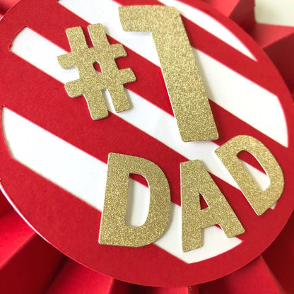 Red Hot Pop-Tone | Solid-Core Cardstock Paper | Flat Shipping