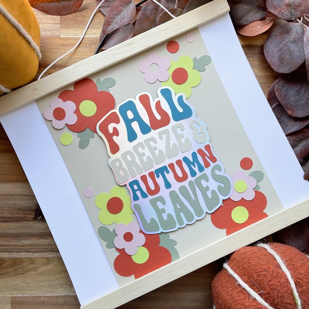 Woodstock Cardstock Fall Themed Greeting Card