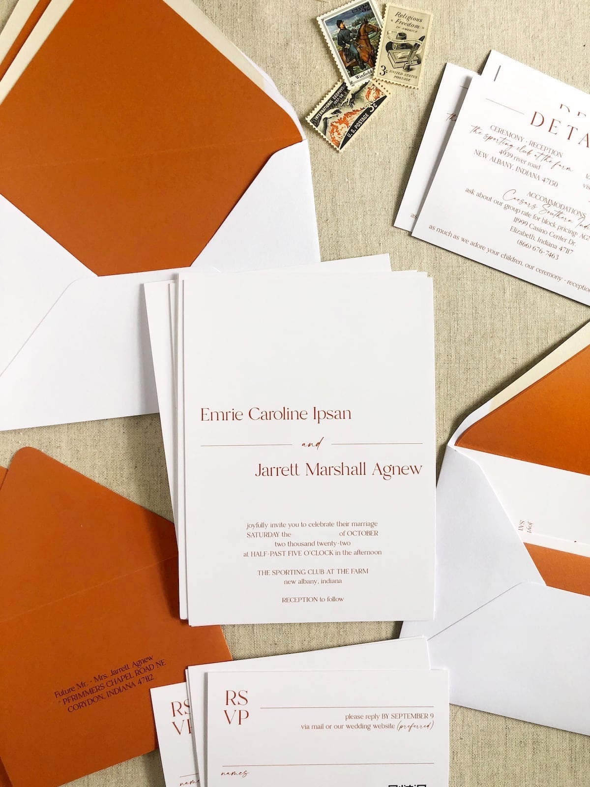 Rust Colorplan Euro Envelopes