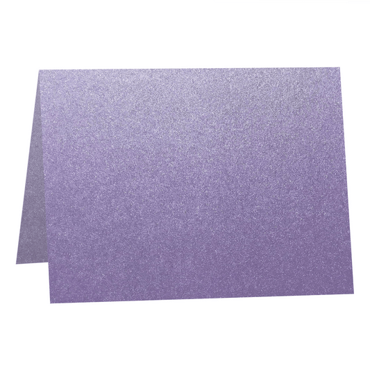 Stardream Amethyst Folded Place Cards