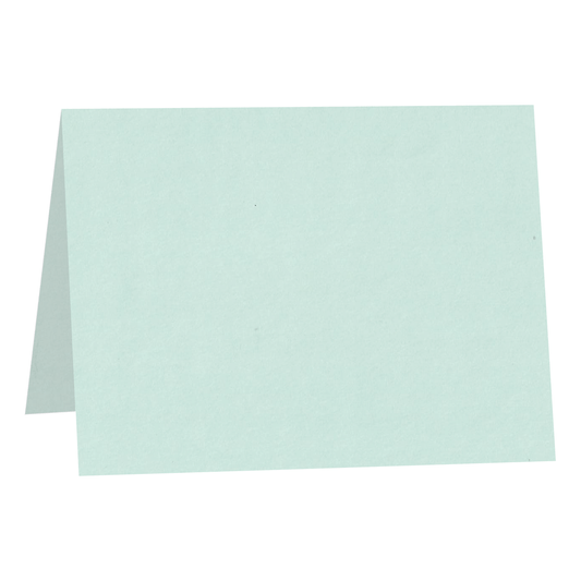 Stardream Aquamarine Folded Place Cards