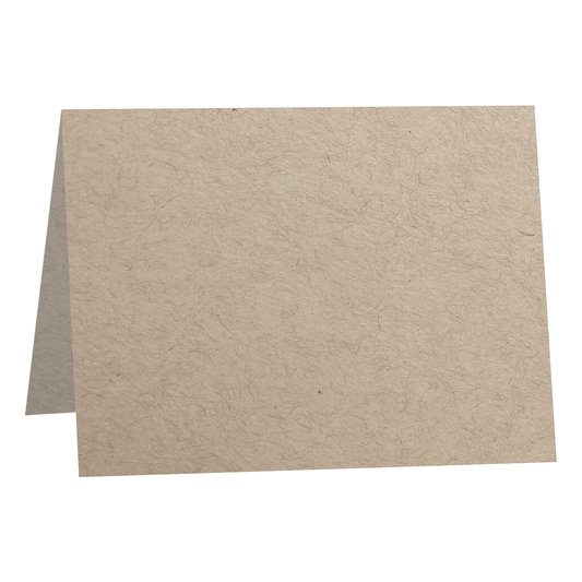 Speckletone Oatmeal Half-Fold Cards