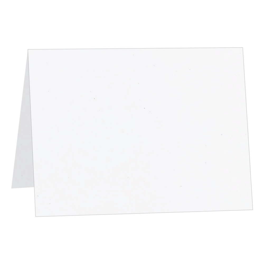 Speckletone Starch White Half-Fold Cards