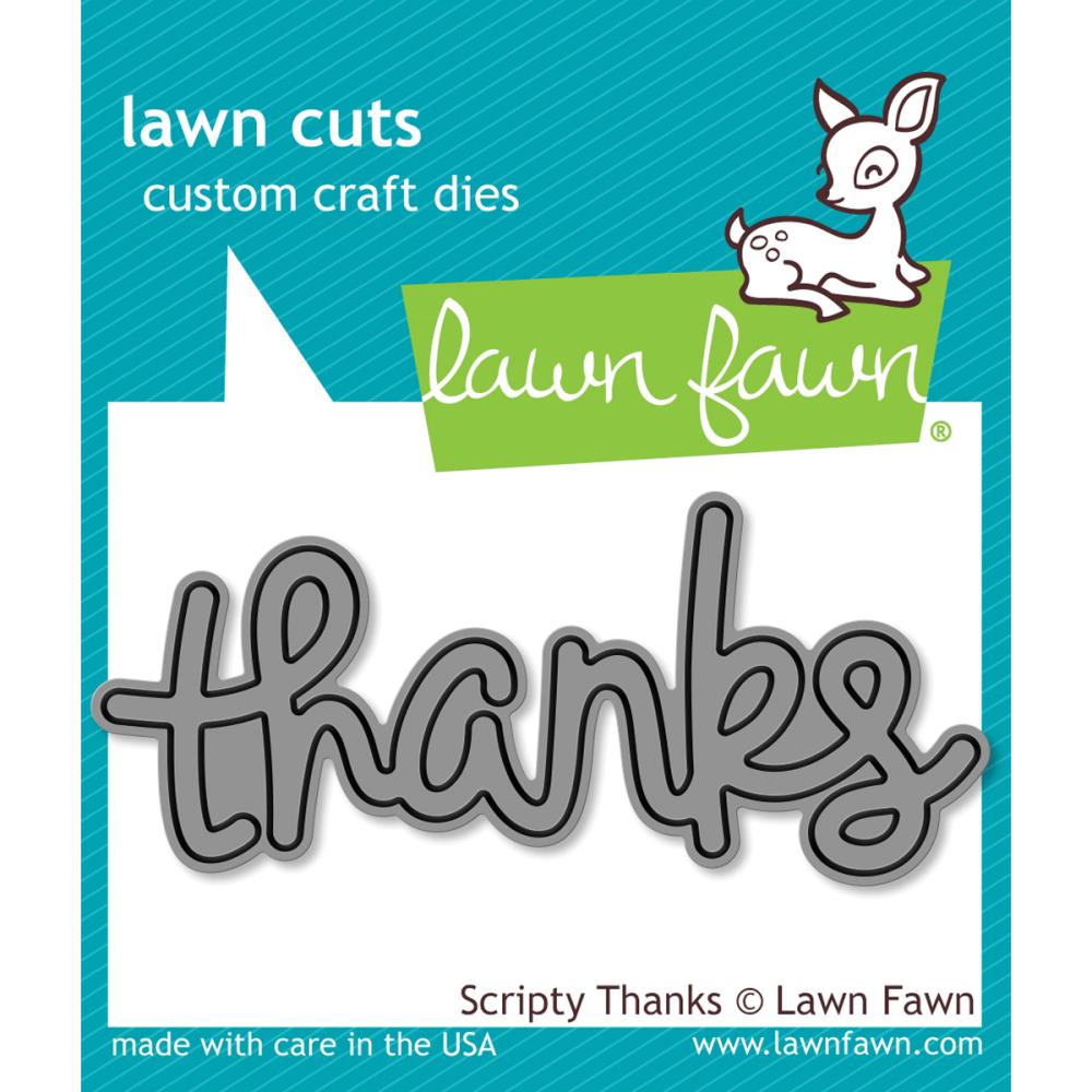 Lawn Cuts Custom Craft Die - Thanks