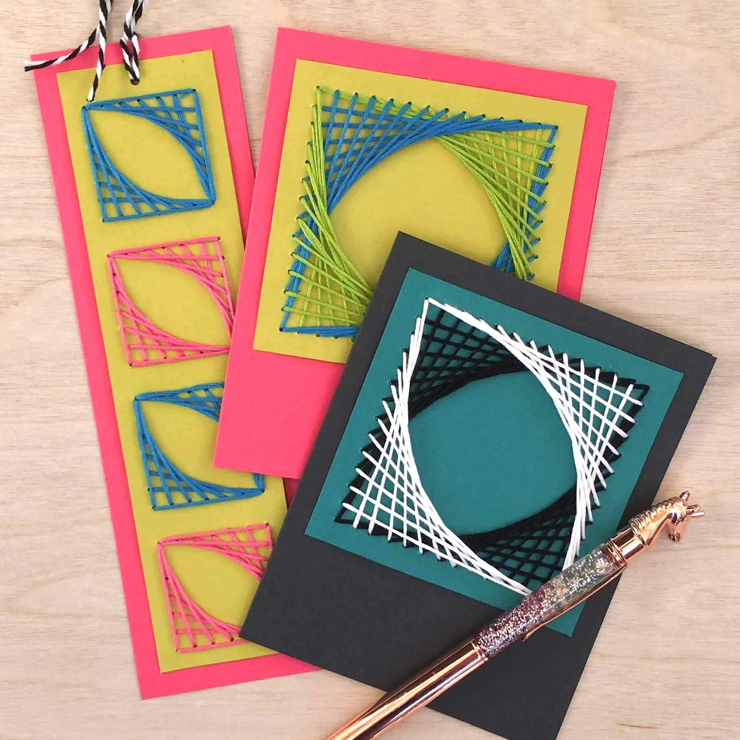 Tropical Nights Cardstock Collection String Art