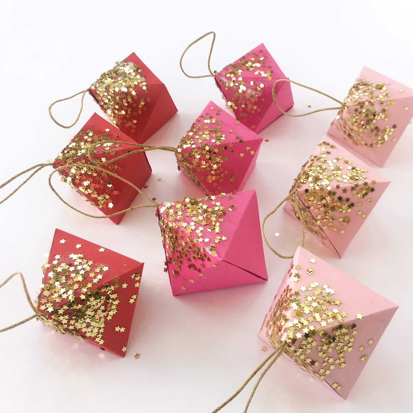 Valentine's Day Cardstock Collection Christmas Ornaments