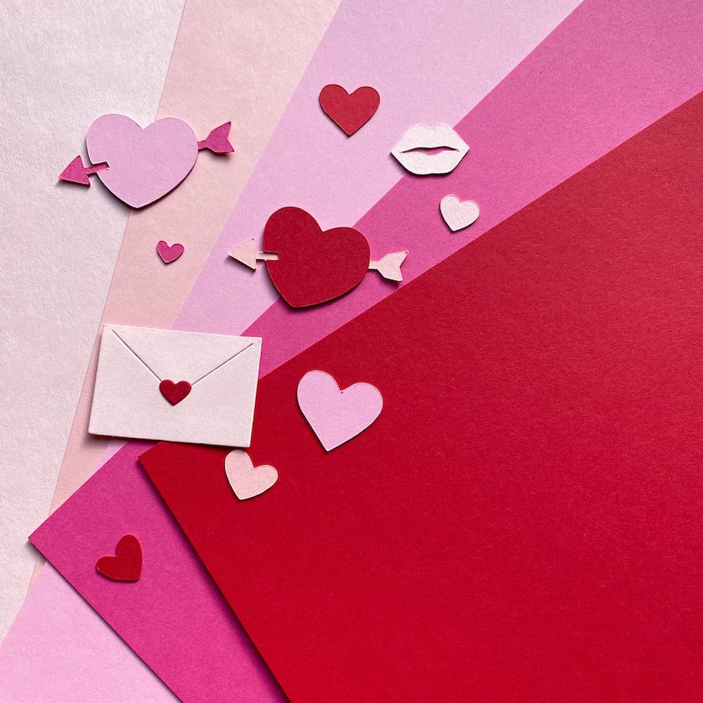 Valentine's Day Cardstock Collection with Die Cuts