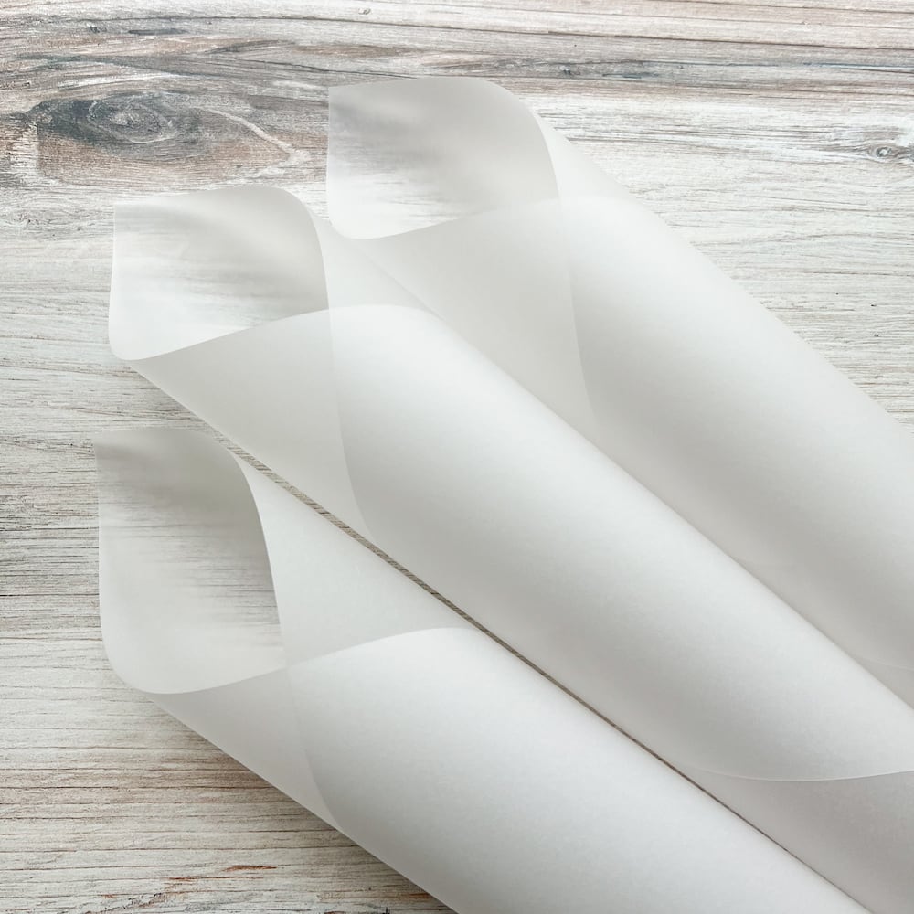 Vellum Translucent Paper | Clear Vellum Paper | 24 lb / 90 gsm