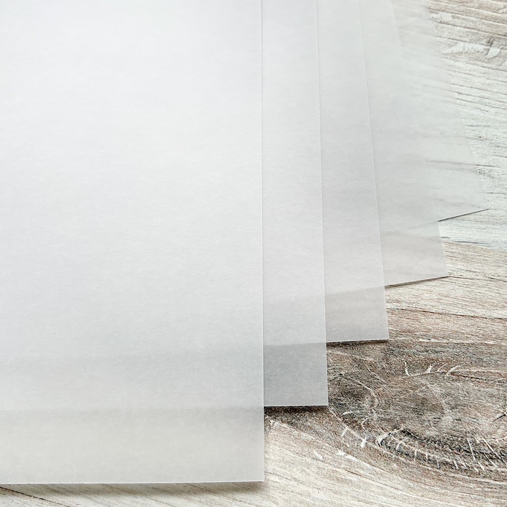 Vellum Translucent Paper | Clear Vellum Paper |  48 lb / 180 gsm